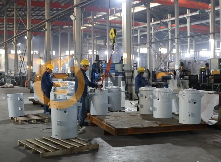 150 kVA telephone pole transformer oil tank manufacturing process in factory for export to US, Canada, Mexico, Brazil, Argentina, Peru, Panama, Spain and more