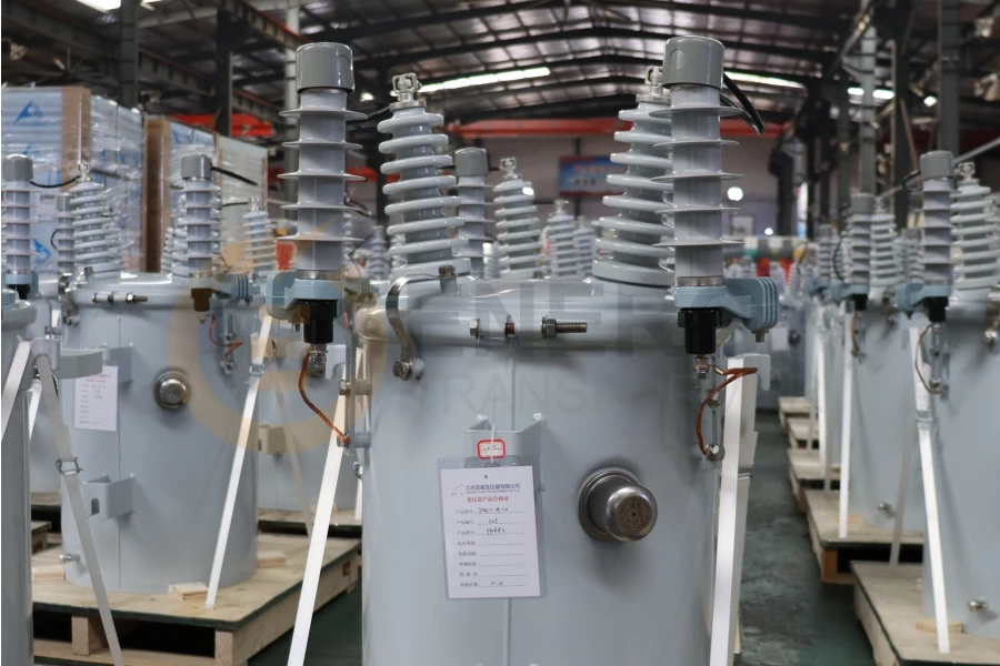 Manufacturing process of distribution transformers with capacity range 15 to 330 kVA for 7.2 kV to 33 kV voltage levels