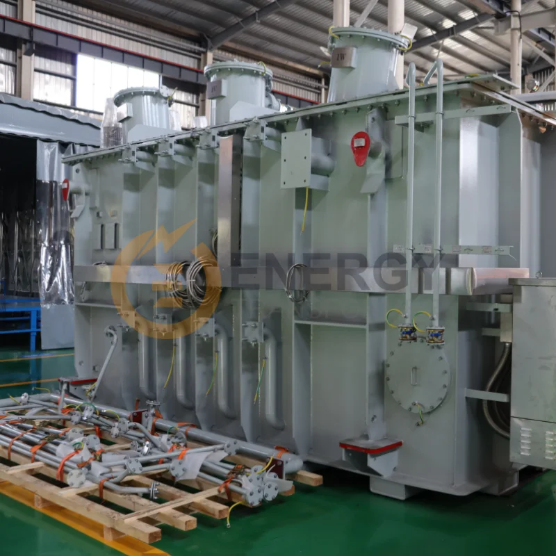 110kV and 220kV High Voltage Power Transformer Assembly Workshop at Energy Transformer Factory
