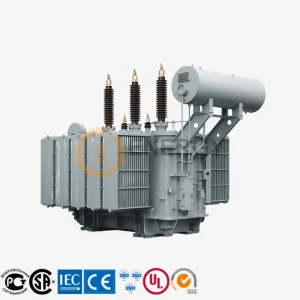 220kV/230kV oil-immersed step-down power transformer, 50–500 MVA, for substations in USA, Canada, Brazil, Mexico, Argentina, and Chile — supplied by Energy Transformer factory.